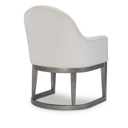 Terra Luna Uph. Host Chair, Kd, Uph. Back & Seat, Seat Height: 19"