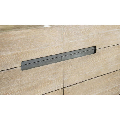 District Storage Mirror (Beveled, 3 Open Shelves)