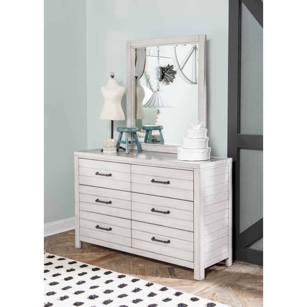 Summer CampDresser (6 Drawers), Stone Path Gray