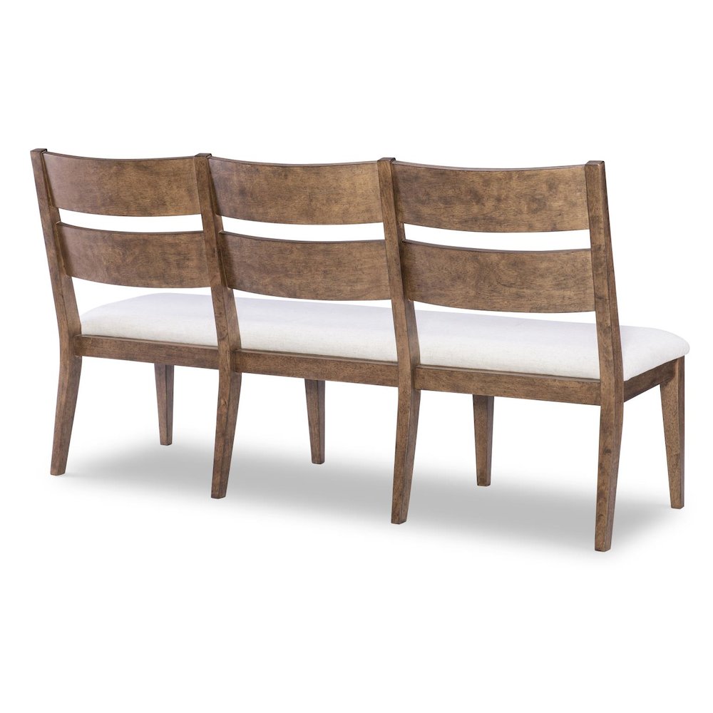 Artisan's Place Dining Bench, Vintage Pine / Ironwood