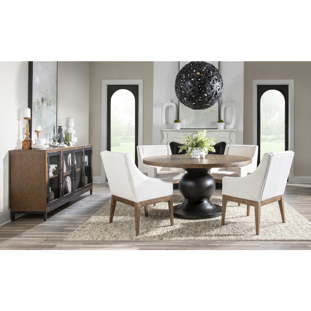 Artisan's Place Trestle Dining Table - Top (Two 12" Leaves, Seats 6-8)