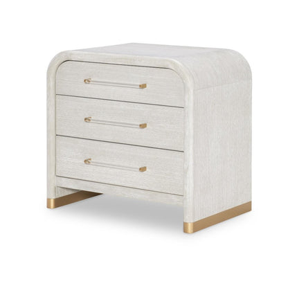 Miramar Nightstand (3 Drawers, Power Outlet)