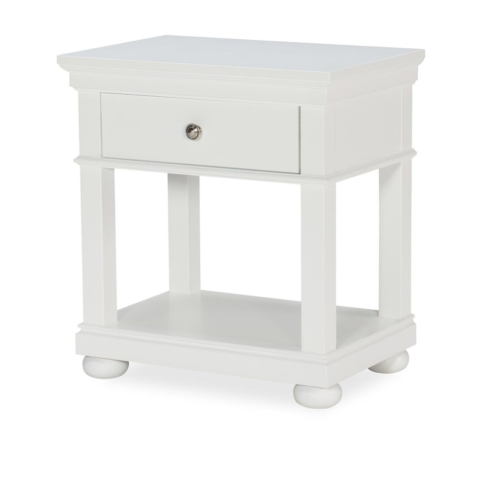 Canterbury 2.0 Open Night Stand (1 Drawer,Open Shelf,Motion Activated Led Light)
