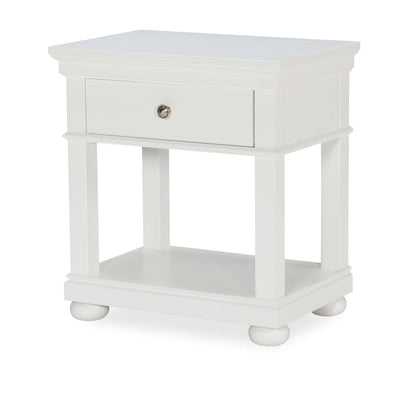 Canterbury 2.0 Open Night Stand (1 Drawer,Open Shelf,Motion Activated Led Light)