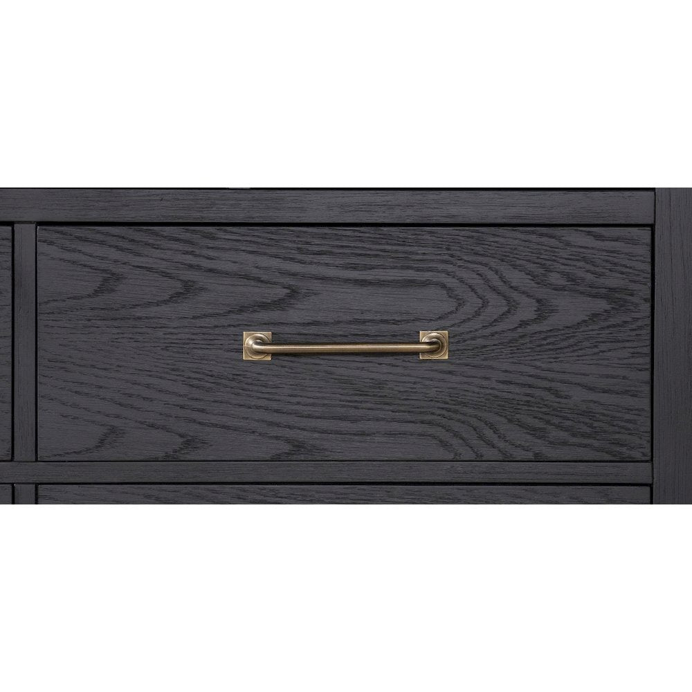 Flatiron Desk/Vanity (1 Drawer, 2 Outlets & 2 USB Ports)
