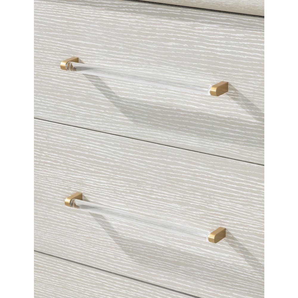 Miramar Nightstand (3 Drawers, Power Outlet)