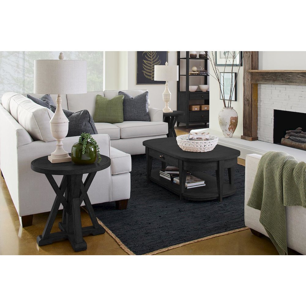 Today's Traditions Chairside Table (2 shelves)