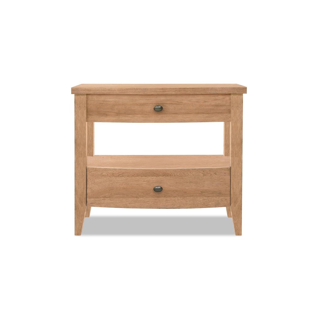 Today's Traditions Open Nightstand (2 drawers, USB)