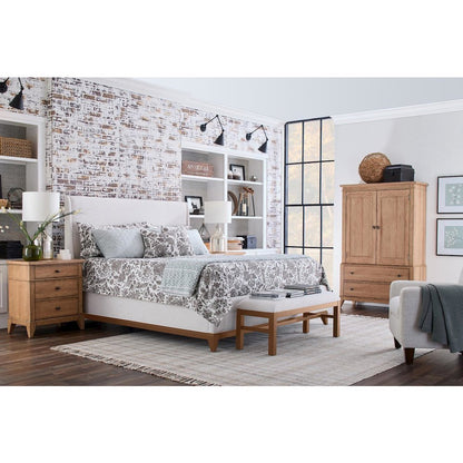Today's Traditions Bed Bench, Natural Hickory