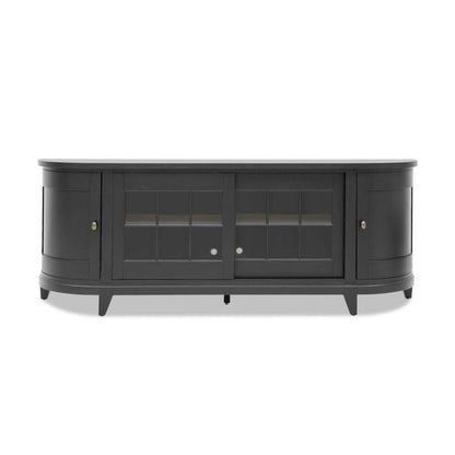 Entertainment Console (2 sliding doors, 2 doors, 4 adj shelves, 3 outlets)