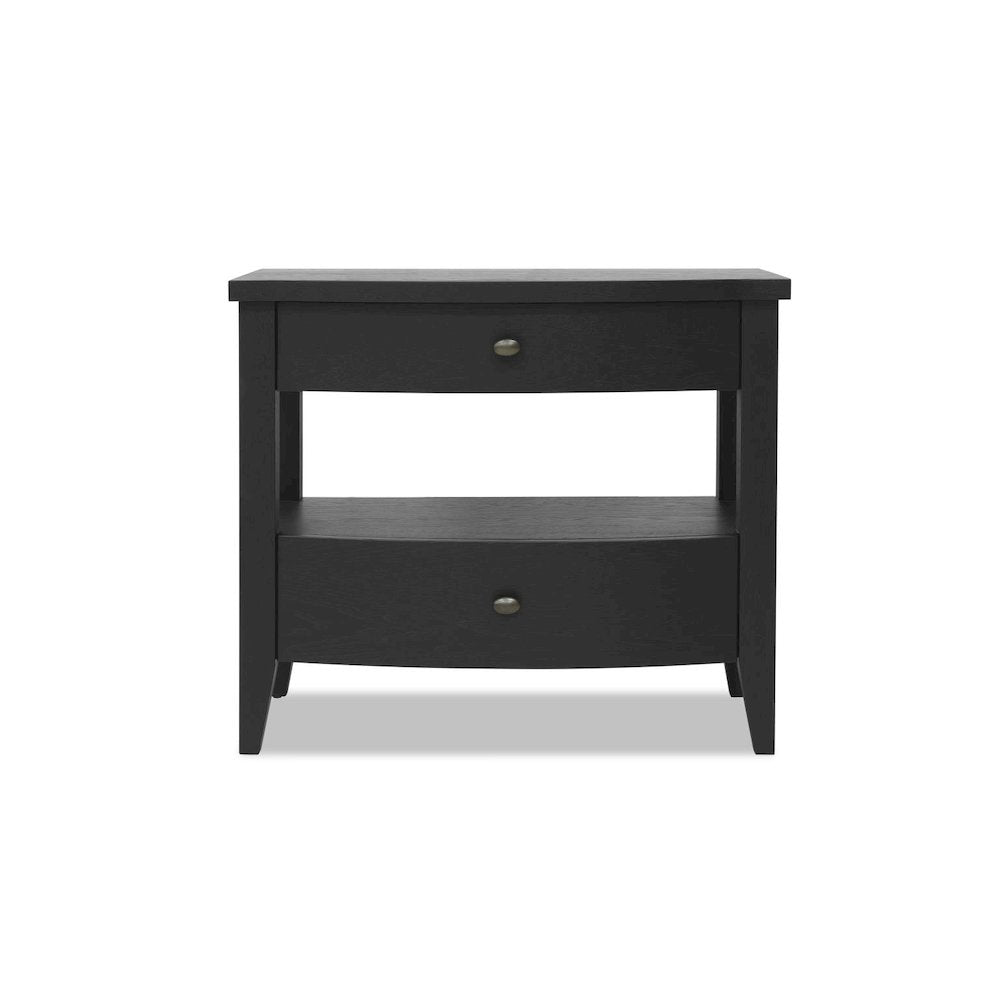 Today's Traditions Open Nightstand (2 drawers, USB)