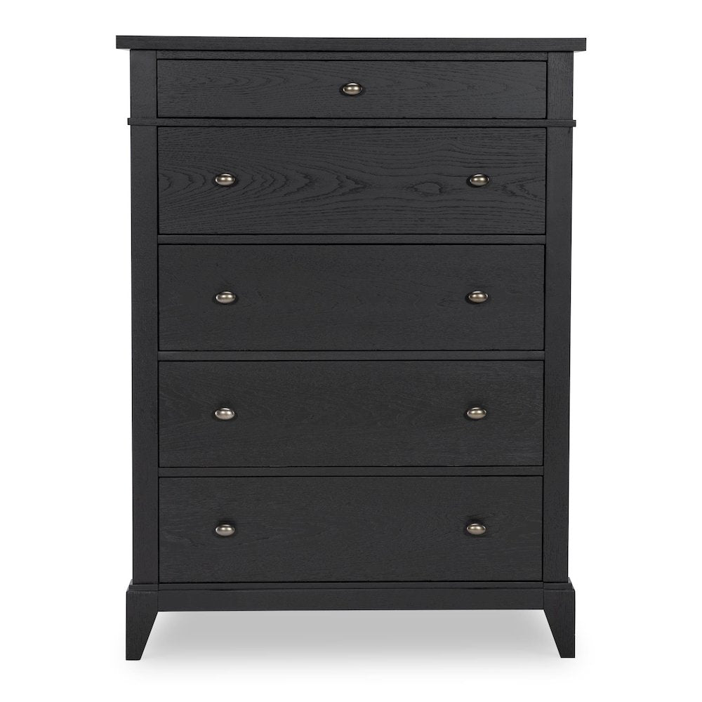 Drawer Chest (5 drawers,  felt lined top drawer, cedar lined bottom drawer)