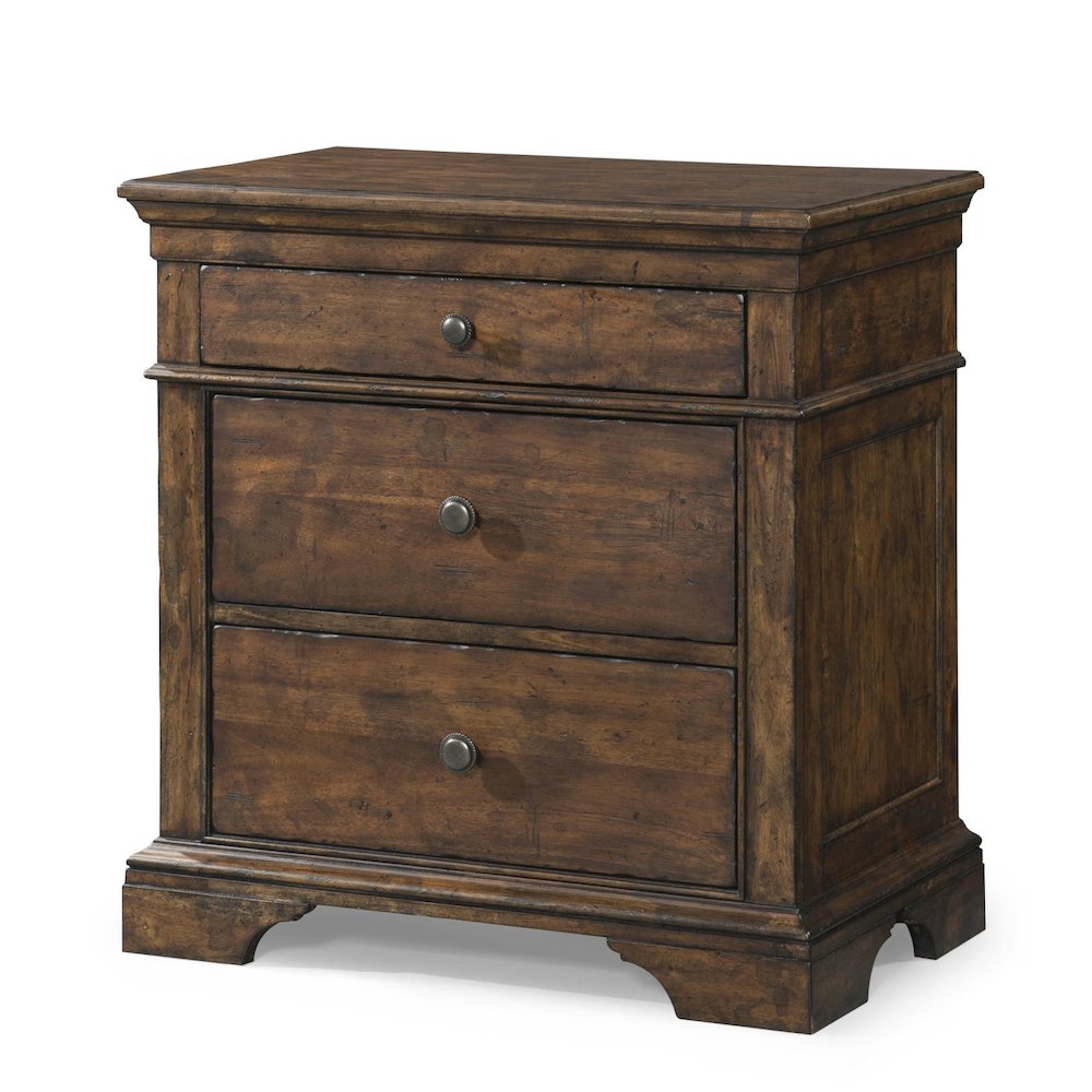 Trisha Yearwood Home I Remember You Three Drawer Nightstand (3 outlets)