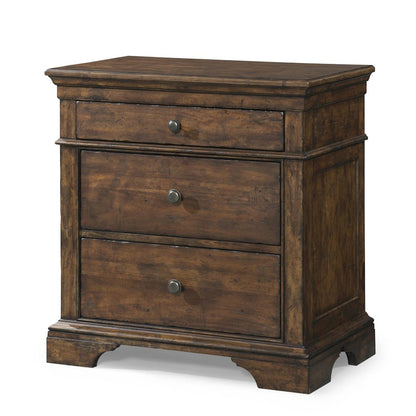 Trisha Yearwood Home I Remember You Three Drawer Nightstand (3 outlets)