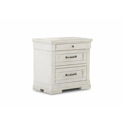Coming Home Cozy Three Drawer Nightstand