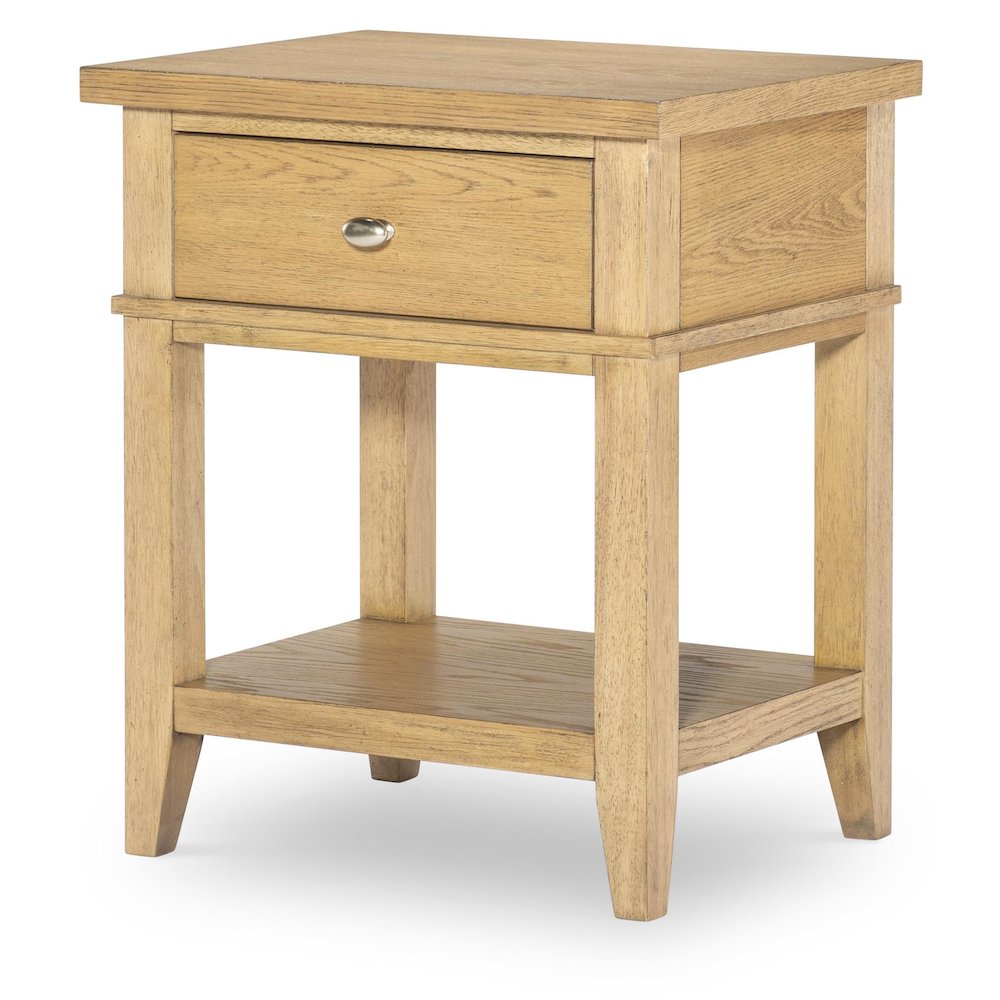 Today's Traditions Open Night Stand (1 Drawer, 1 OPEN SHELF, USB-C)