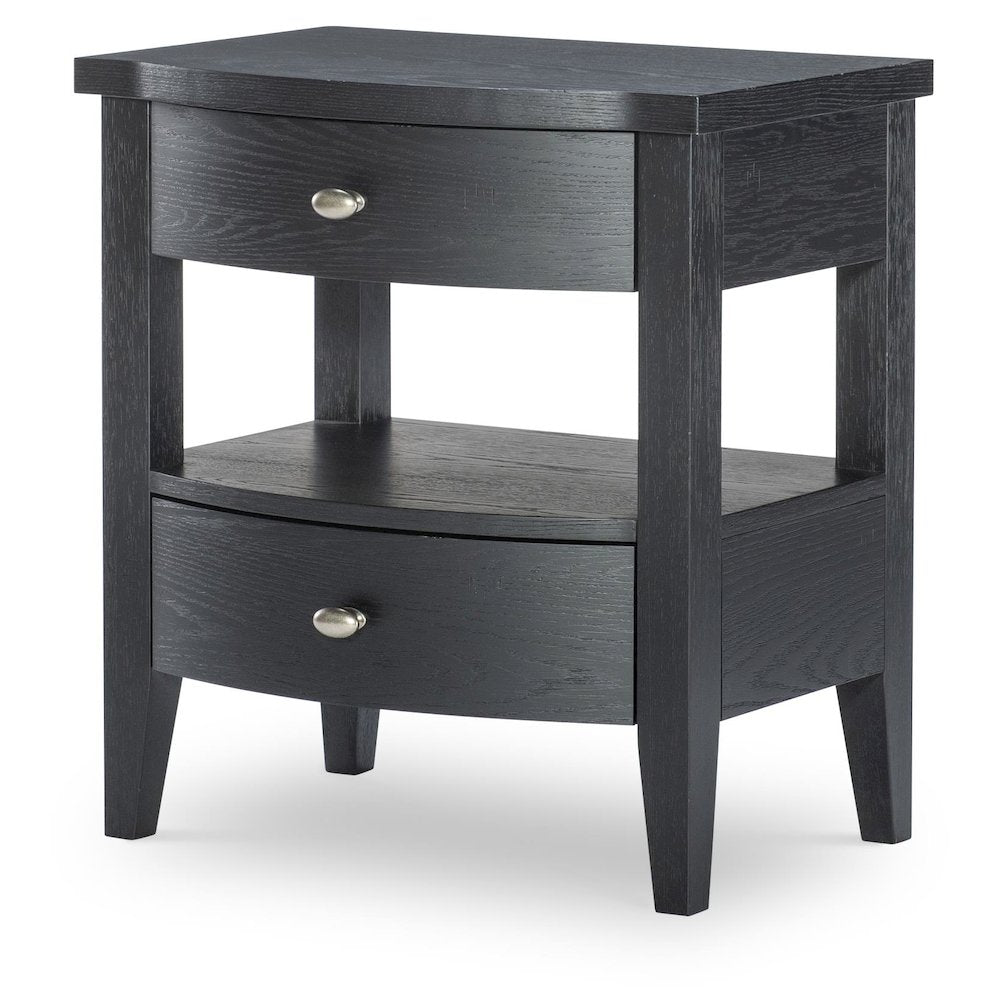 Today's Traditions Open Night Stand (2 Drawers, 1 OPEN SHELF, USB-C)