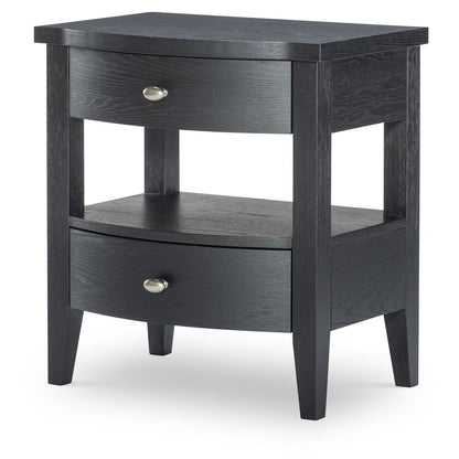 Today's Traditions Open Night Stand (2 Drawers, 1 OPEN SHELF, USB-C)
