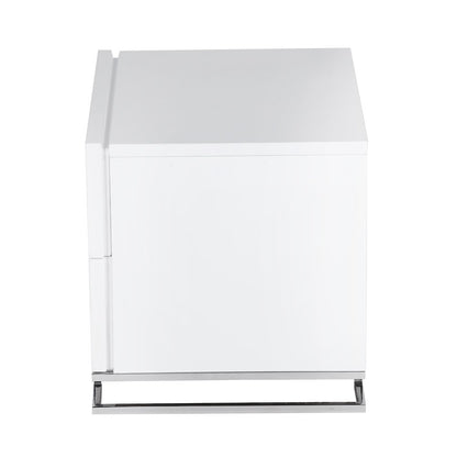 Harper Night Stand White