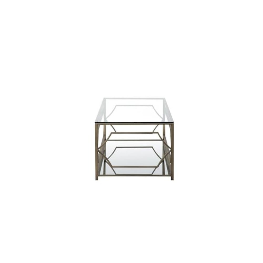 Z-Edward Rect Coffee Table Brass