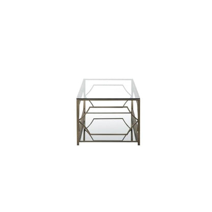 Z-Edward Rect Coffee Table Brass