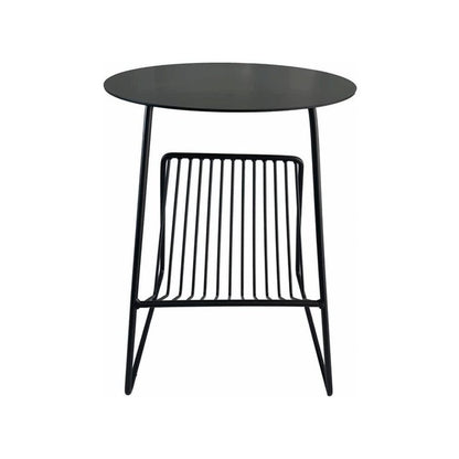 Gazette Magazine Table Black