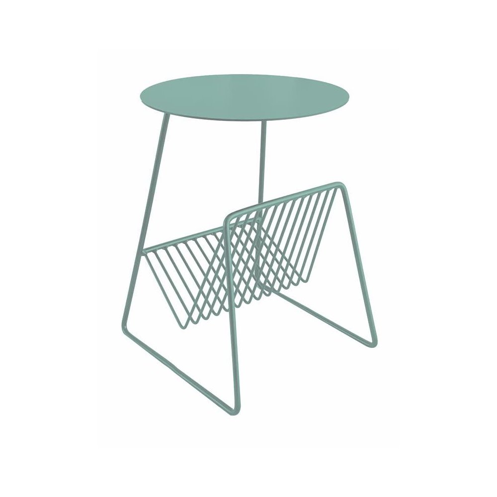 Gazette Magazine Table Green