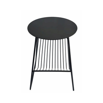 Gazette Magazine Table Black