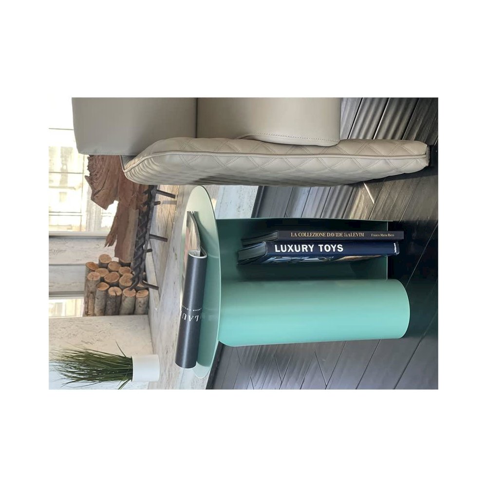 Que Magazine Table Green