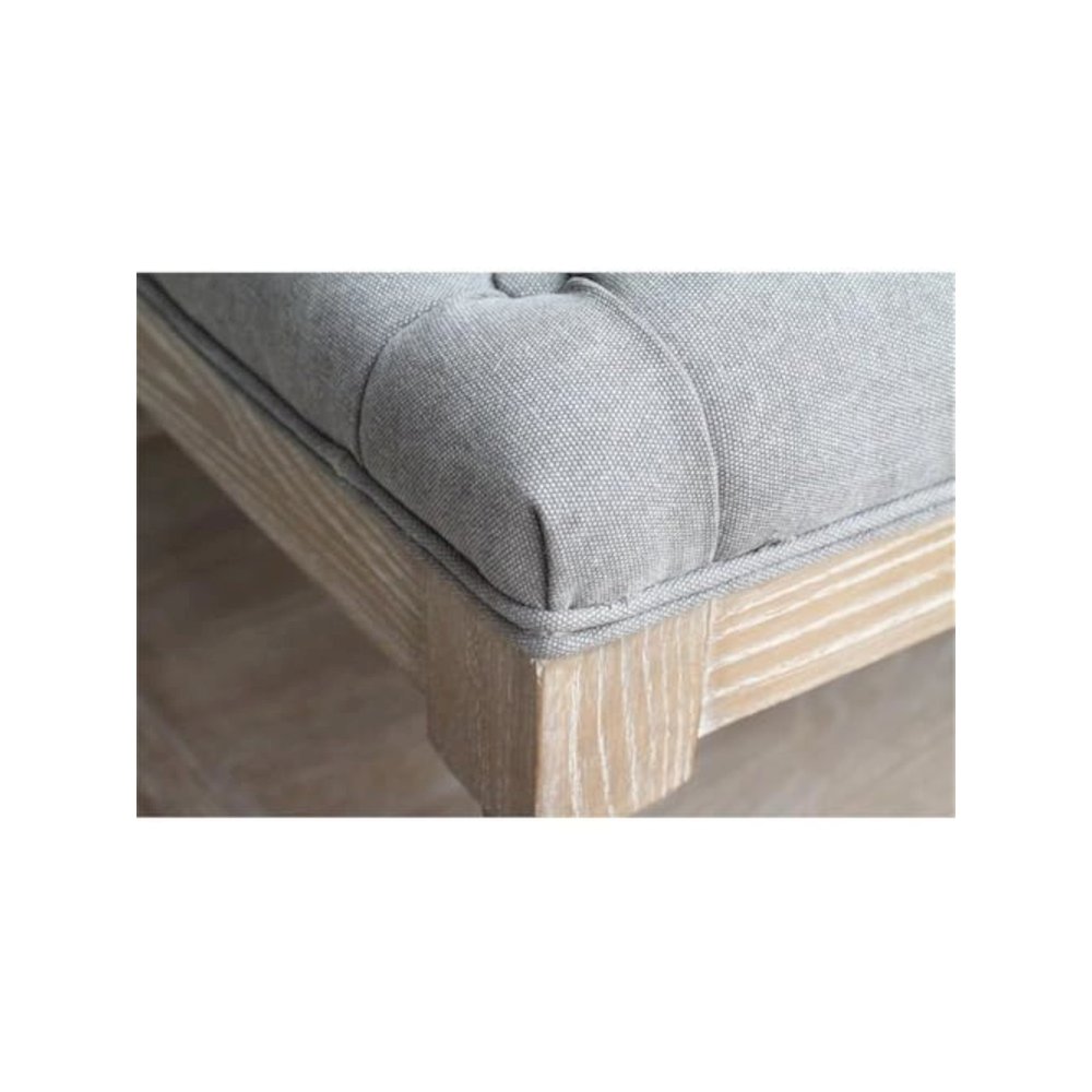 Z-Athena-59 Bench White And Frost Grey