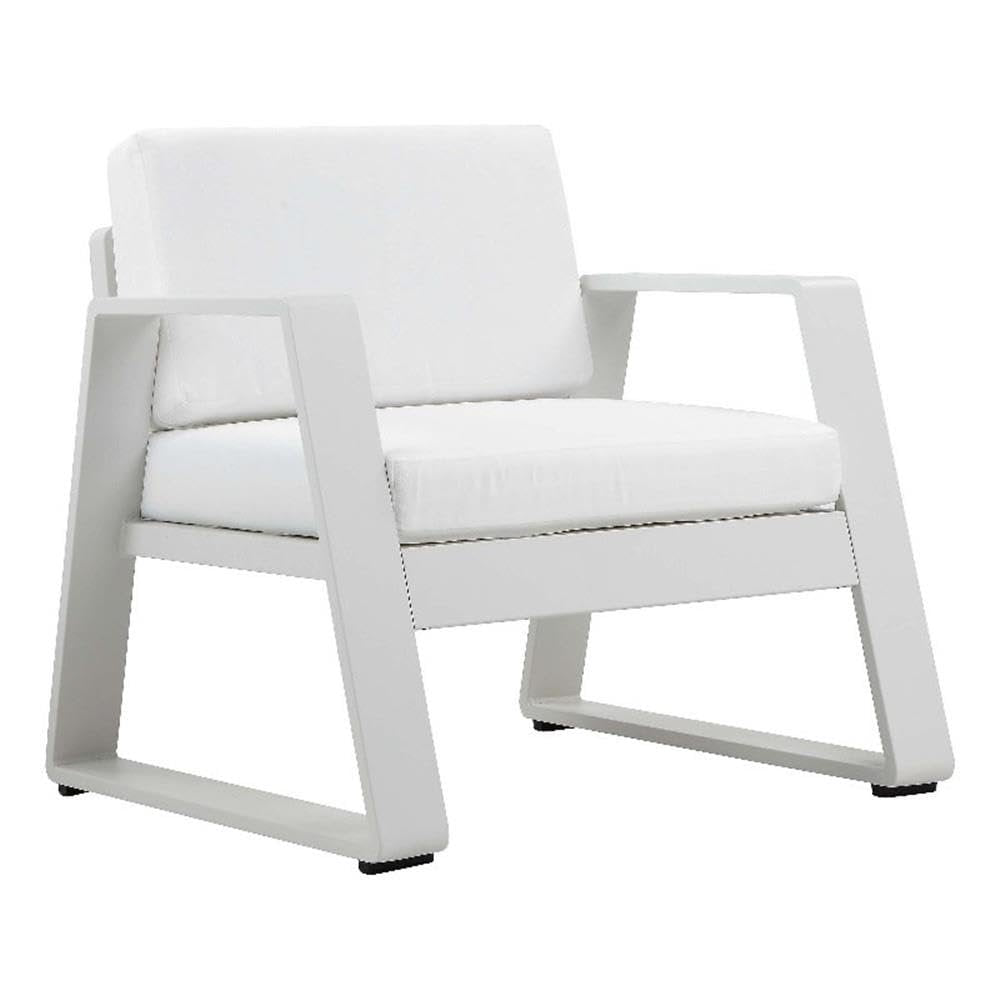 Air Chair White In Aluminum