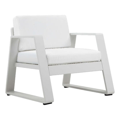 Air Chair White In Aluminum
