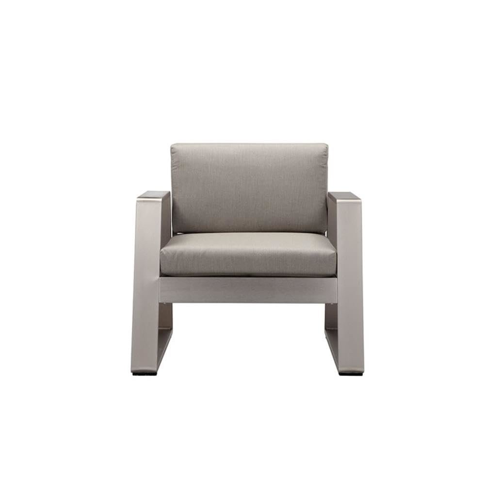 Air Chair Grey In Aluminum