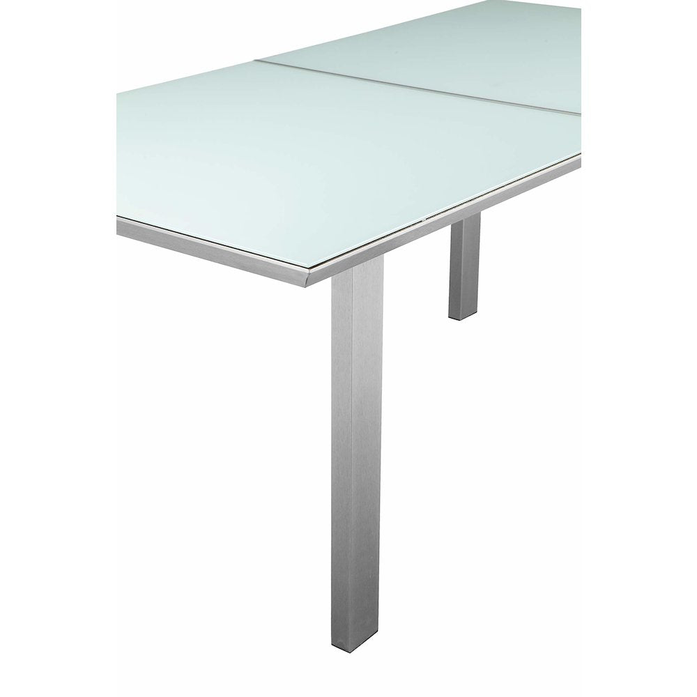 Bella 7 Piece Dining Furniture Set, Grey In Aluminum, Rope