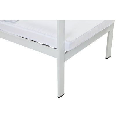Karen Chair, White In Aluminum, Polyresin