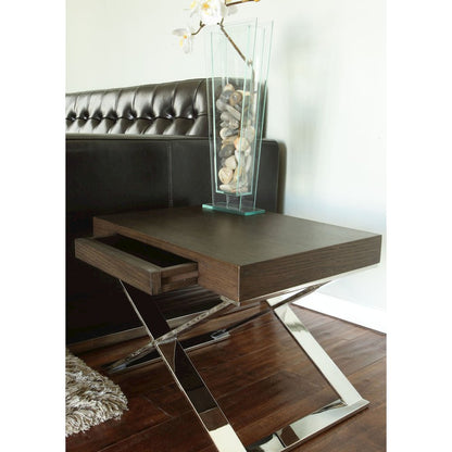 Alexa Side Table Espresso