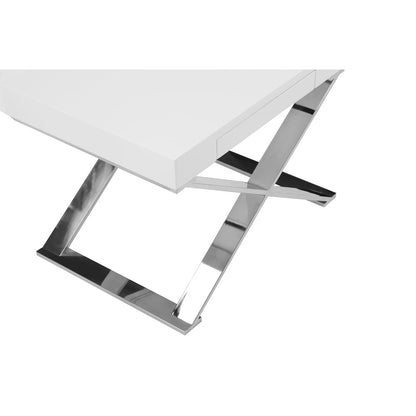 Alexa Side Table White