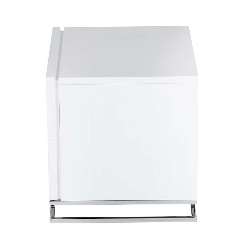 Harper Night Stand White