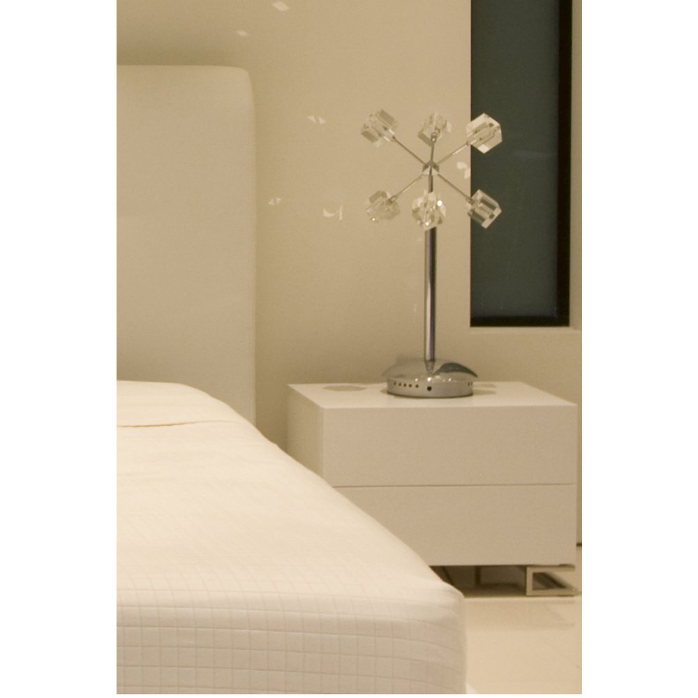 Harper Night Stand White