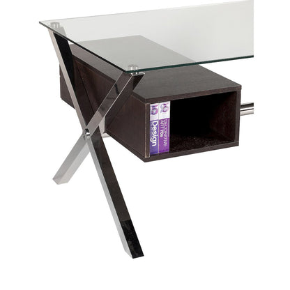 Beverli Desk Large Espresso