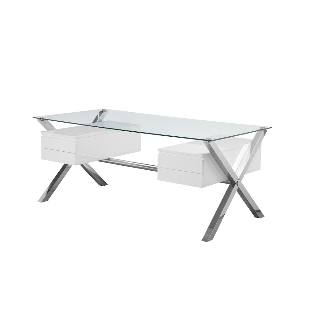 Beverli Desk Large White