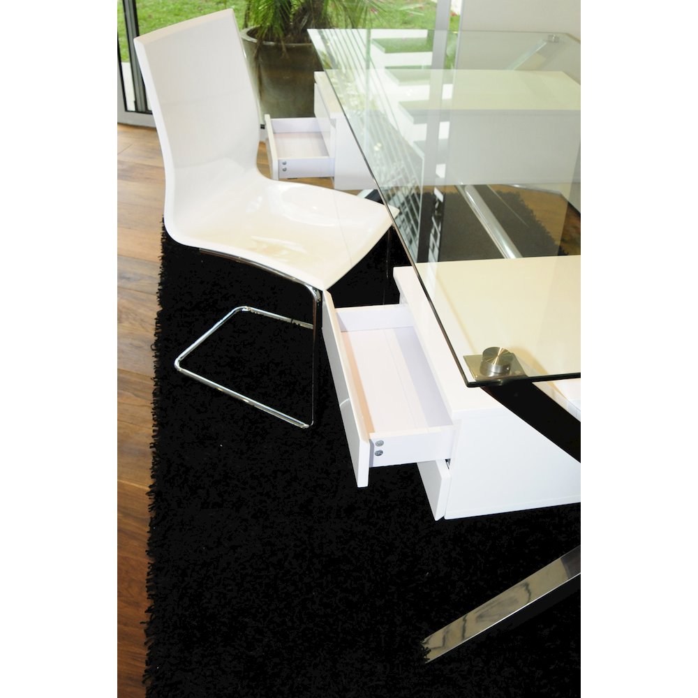 Beverli Desk Large White