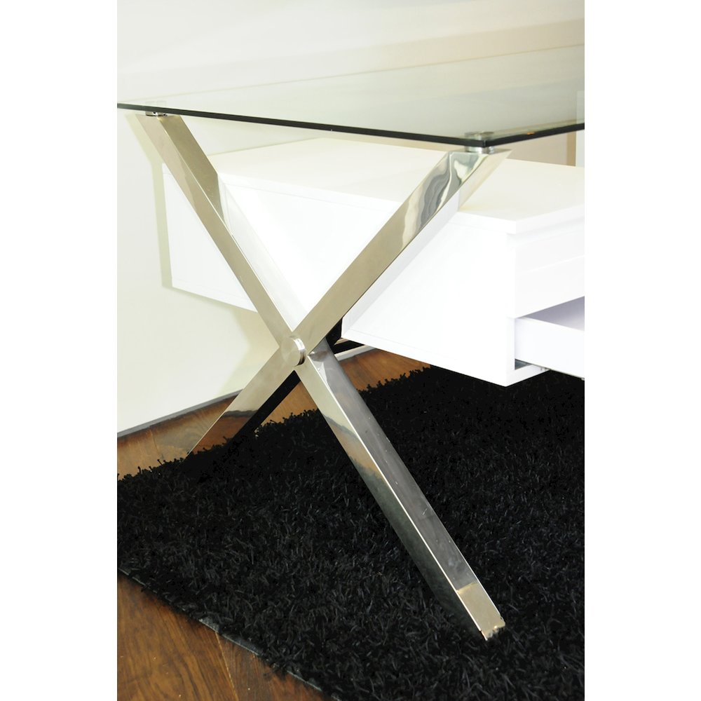 Beverli Desk Large White