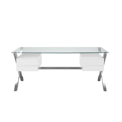 Beverli Desk Large White