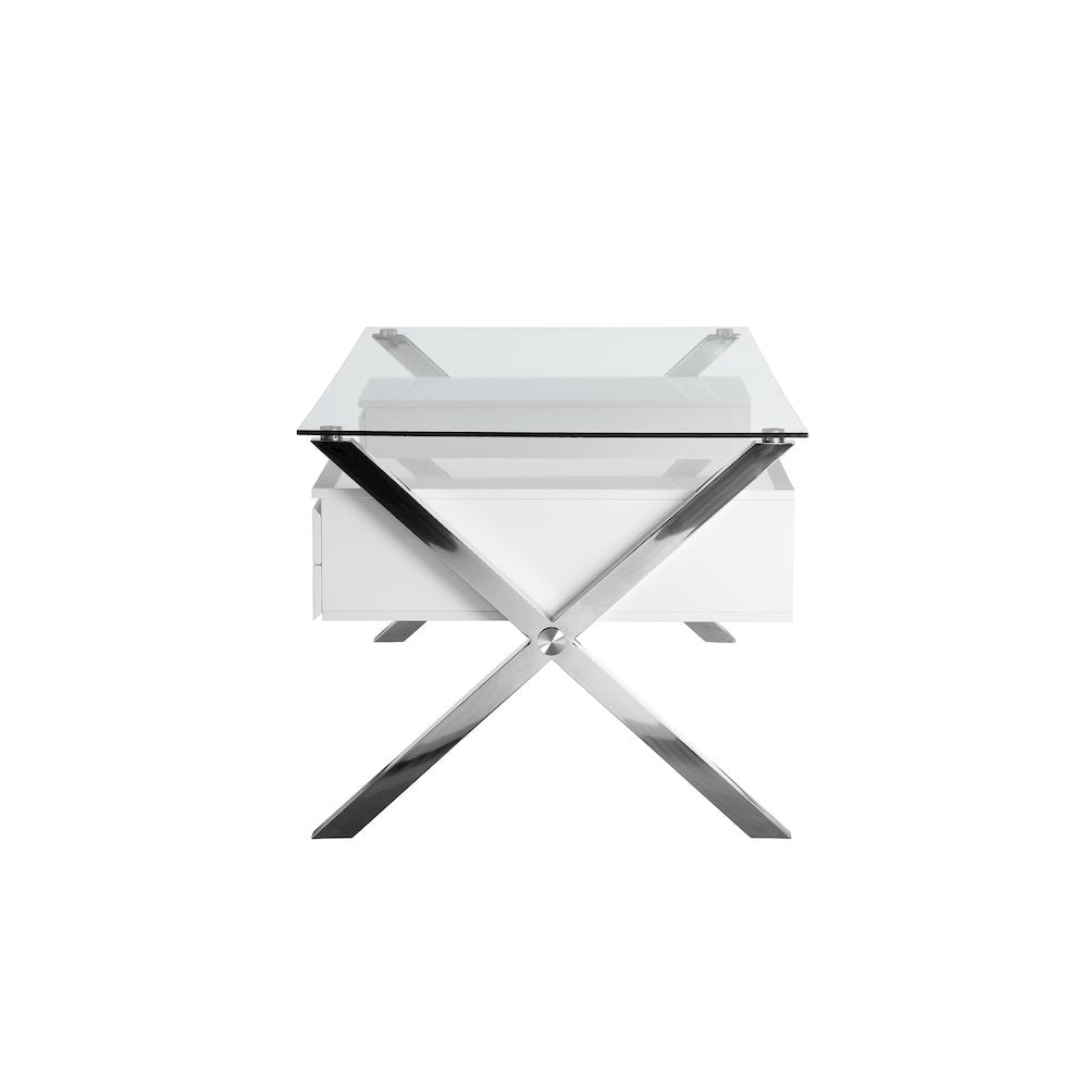 Beverli Desk Large White