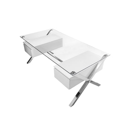Beverli Desk Large White