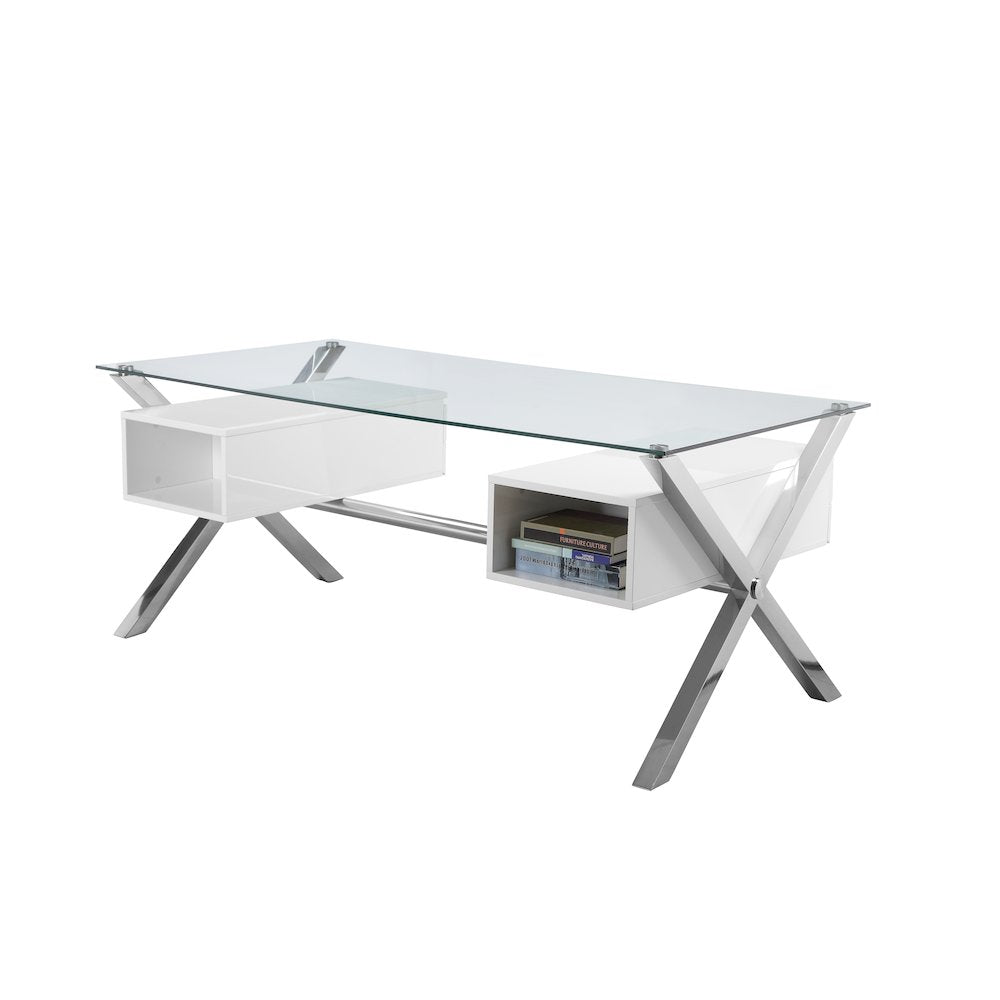Beverli Desk Large White