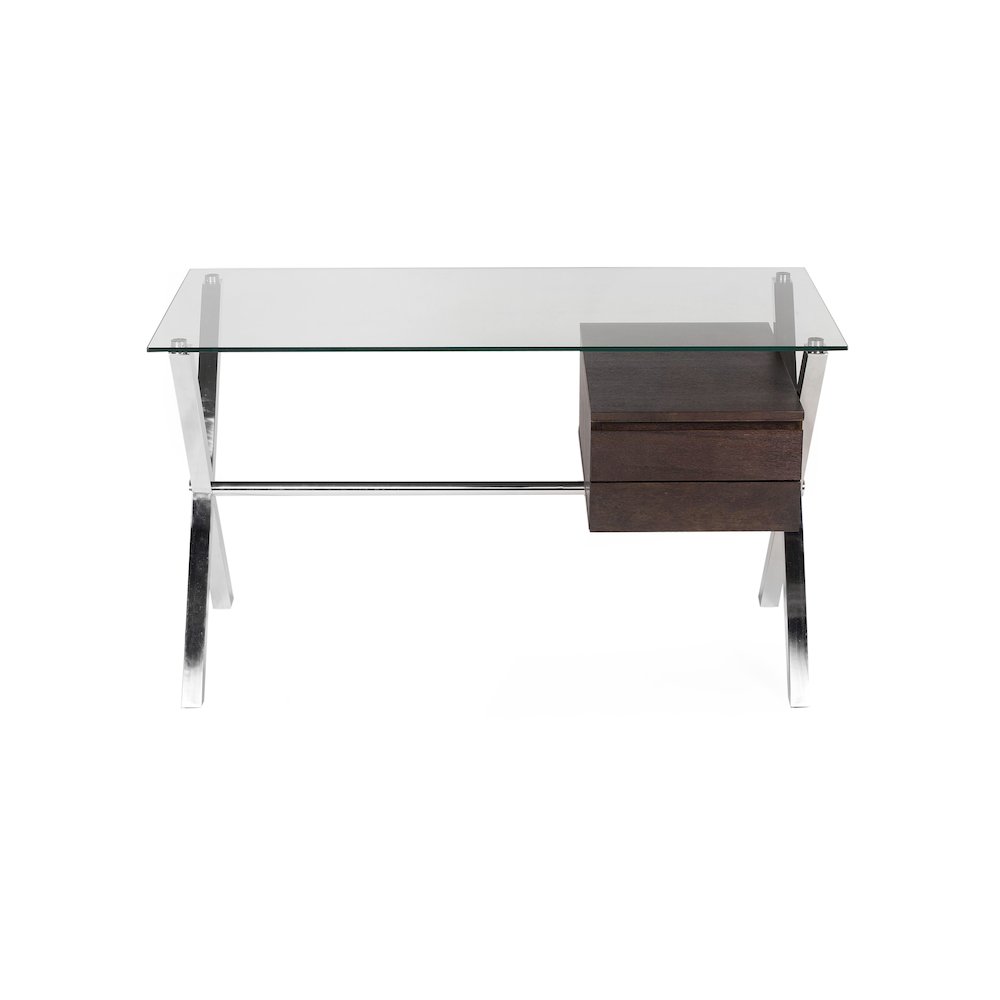 Beverli Desk Small Espresso