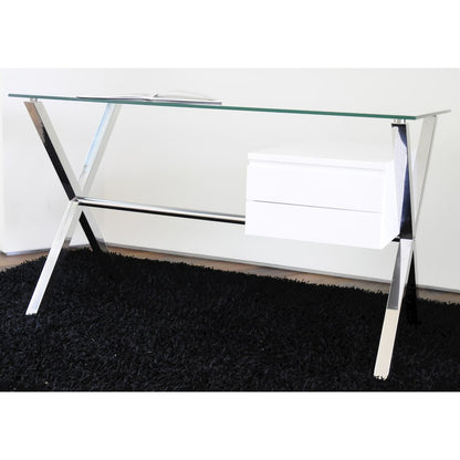 Beverli Desk Small White