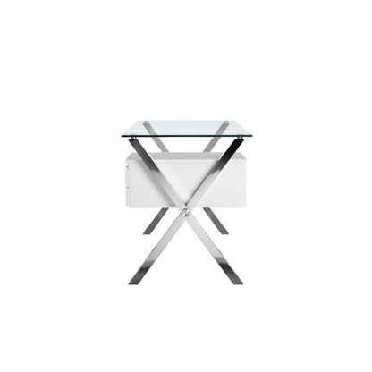 Beverli Desk Small White
